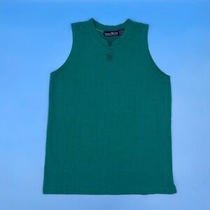 Vintage Hunter Run Embroidered Tank Top